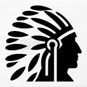 indian chief svg, indian svg png, indian silhouette png, indian logo svg, indians mascot svg, indians png design, indian clip art, indians