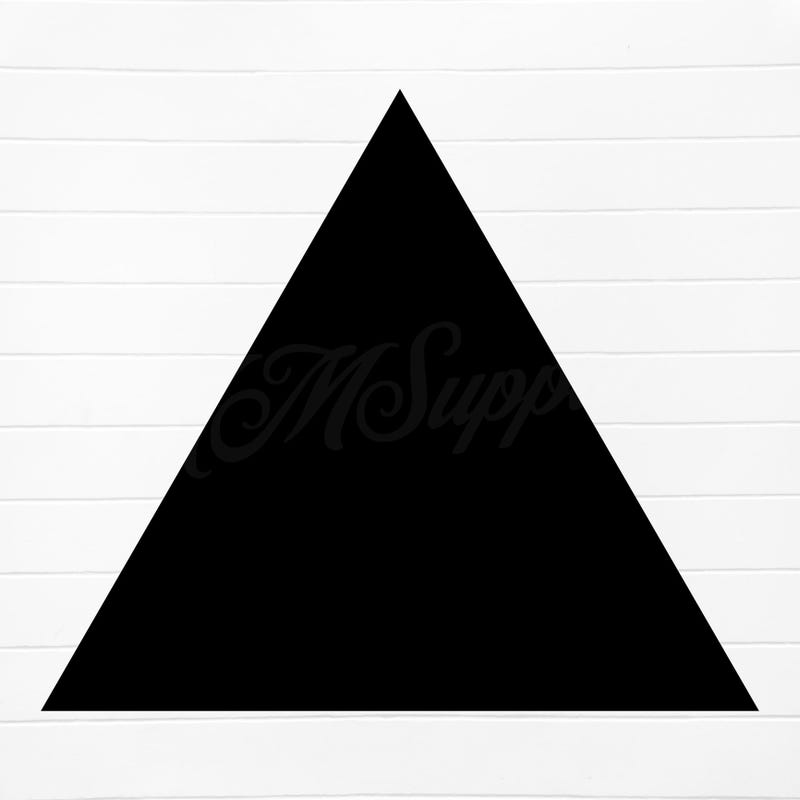 Triangle Svg - Etsy