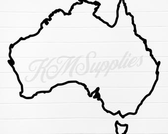 Australia svg map, Australia map svg, Australia map clipart, Australia map digital, Australia svg, Australia png, Australia digital download