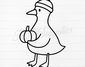 goose pumpkin design, goose svg file, goose outline black png, pumpkin goose digital images, goose with pumpkin, goose vector, goose clipart