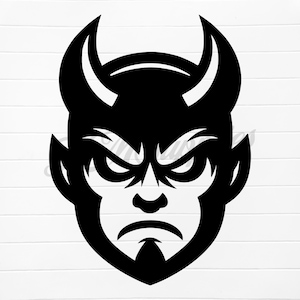 devil logo svg, devil mascot png, devil mascot svg, devil logo, devil mascot head, devil digital download, svg devil designs, devil clipart