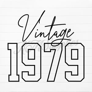 vintage 1979, vintage 1979 svg, vintage 1979 png, 1979 vintage, 1979 vintage svg, 1979 vintage png, 1979 birthday svg, 1979 birthday png