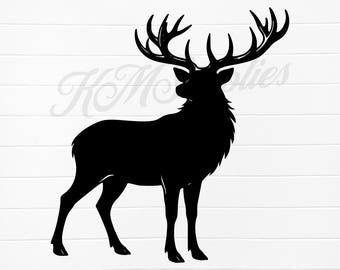 elk silhouette svg, elk silhouette png, elk clipart, elk digital download, elk vector image, elk graphic designs, elk png design, elk svg