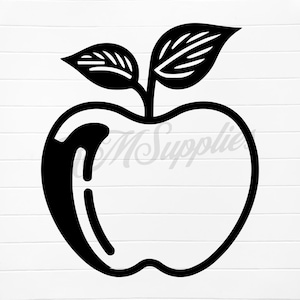 apple outline svg, apple icons, apple svg, apple svg files, apple svg silhouette, apple png, apple silhouette svg, apple digital downloads