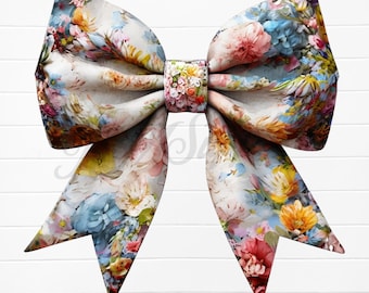 floral bow png, bow floral png, bow floral design, flower bow png, spring coquette bows png, spring coquette png, spring bow wrap png, bows