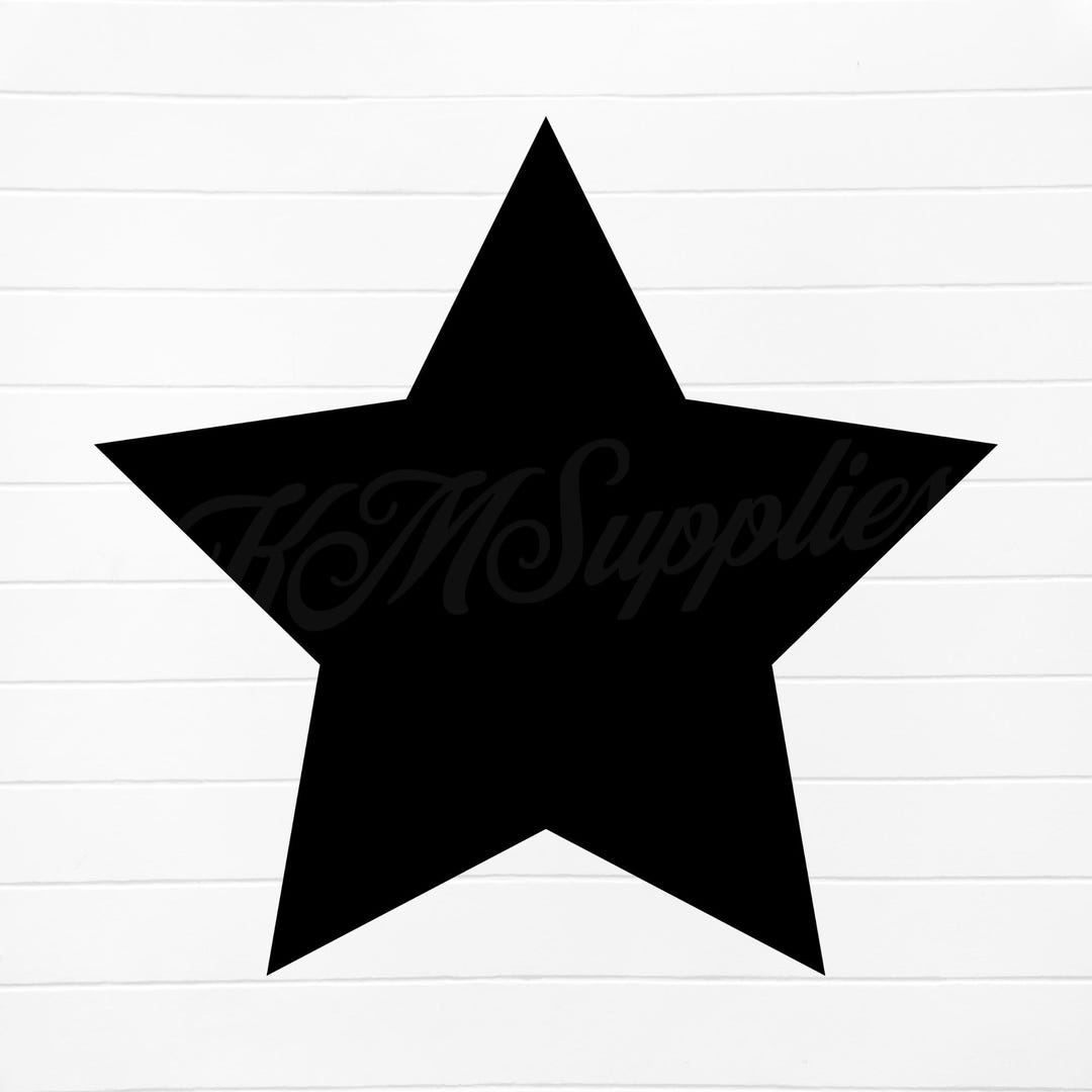 Black Star Svg, Black Star Png, Star Svg Files, Star Vector, Star 