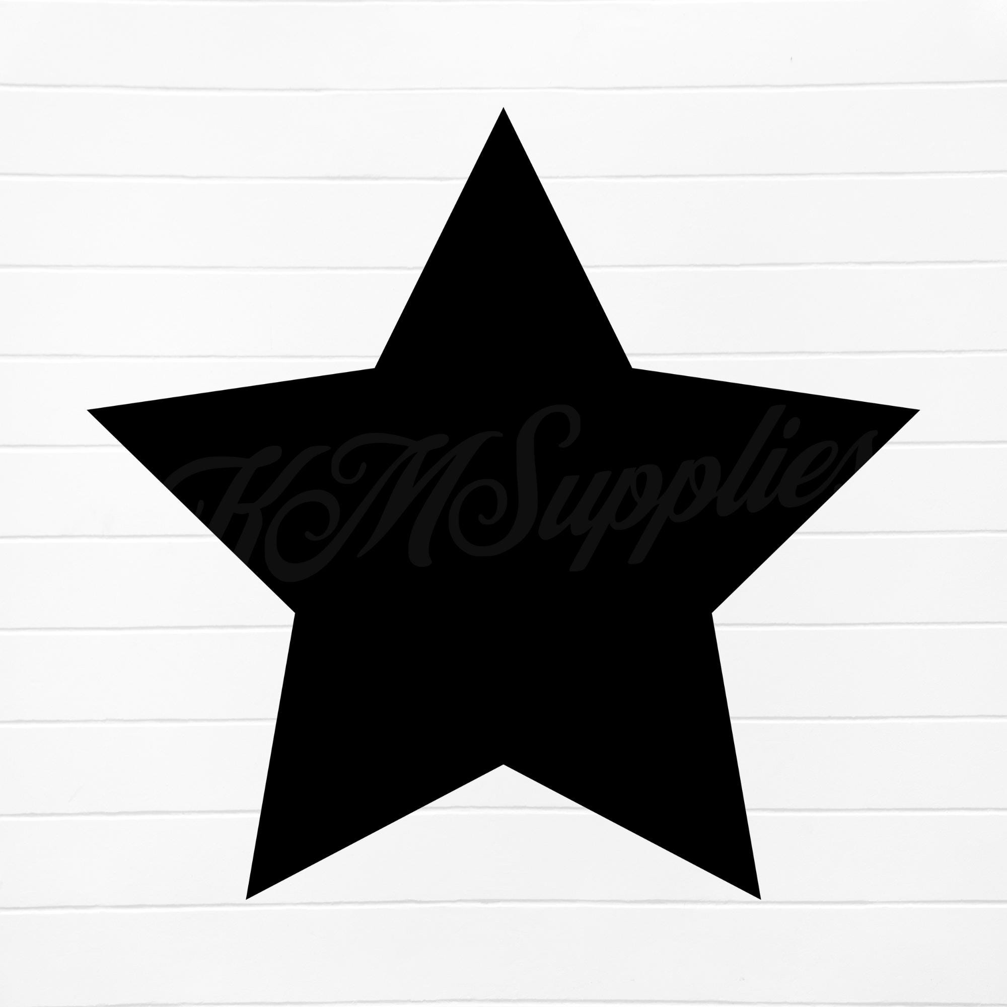 Black Star Svg, Black Star Png, Star Svg Files, Star Vector, Star 