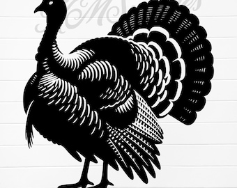 wild turkey silhouette, wild turkey svg, wild turkey png, wild turkey clipart, turkey digital file, turkey silhouette svg, turkey silhouette