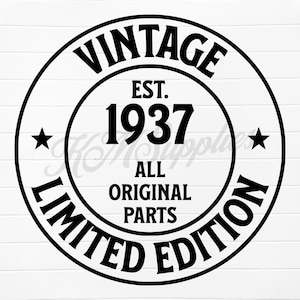 1937 svg, 1937 png, 1937 clipart, 1937 clip art, est 1937 svg, est 1937 png, born in 1937 png, born in 1937 svg, 1937 birthday gift, 1937