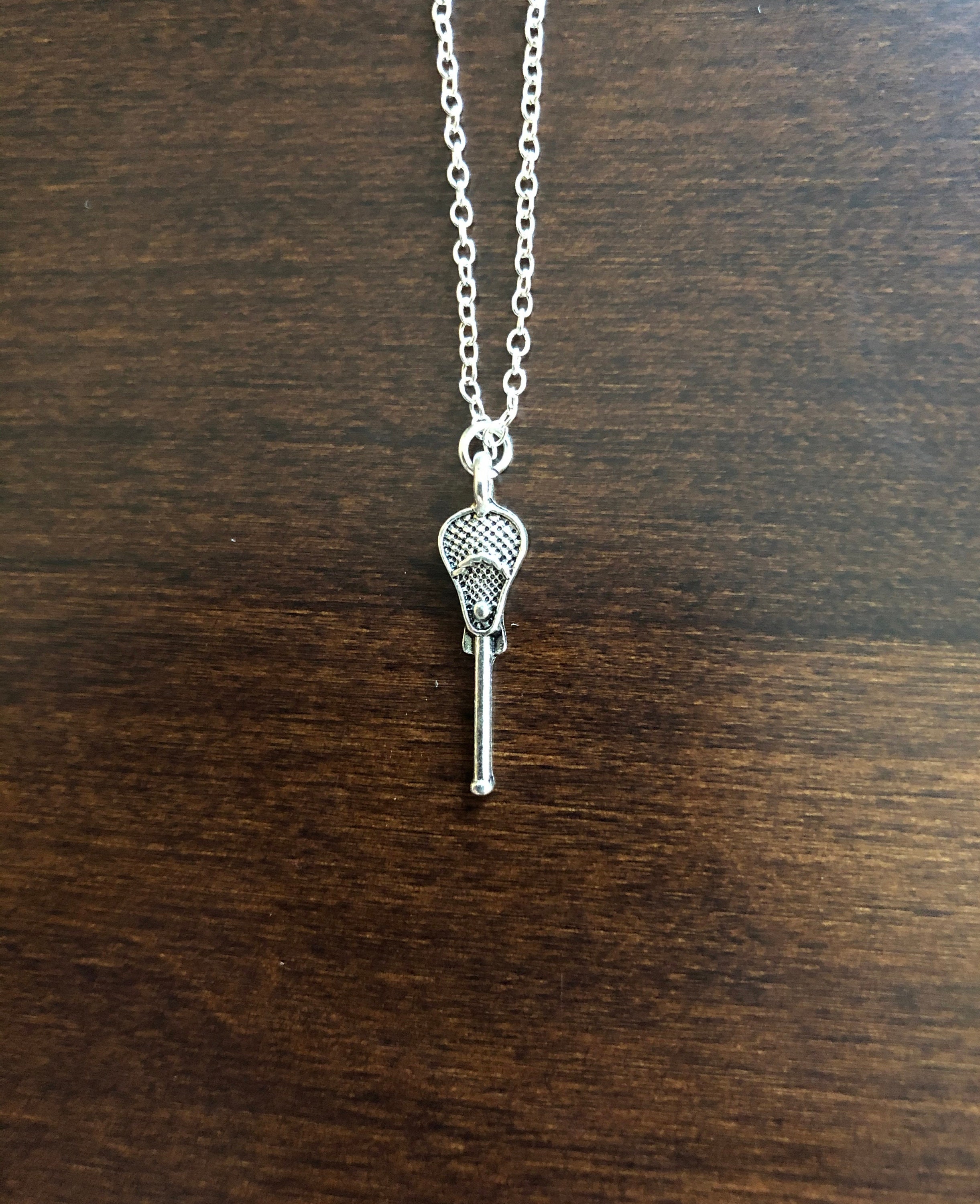 Lacrosse lacrosse gifts lacrosse necklace lacrosse pendant