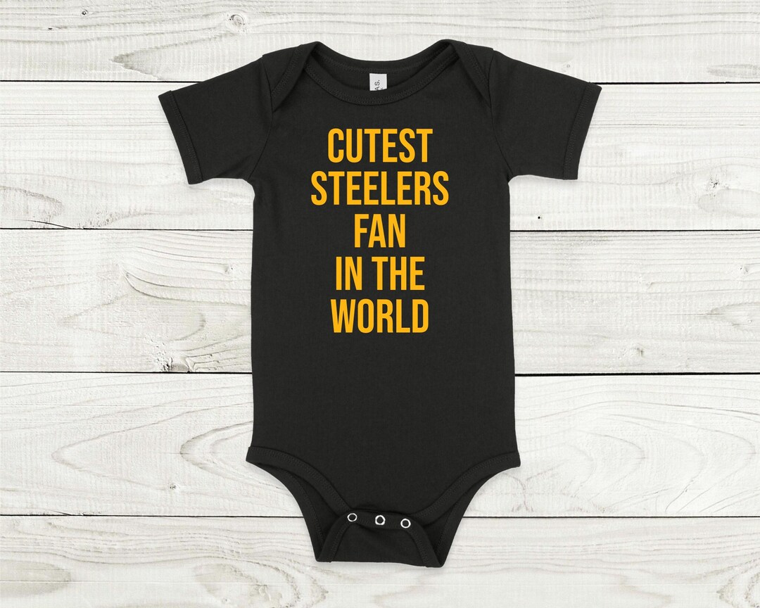 Steelers Baby, Steelers Baby Clothes, Steelers Baby Bodysuit, Steelers
