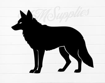 sagoma di coyote svg, coyote png, coyote clipart, disegni di coyote, download di coyote, sagoma di coyote, file di immagini di coyote, vettore di coyote