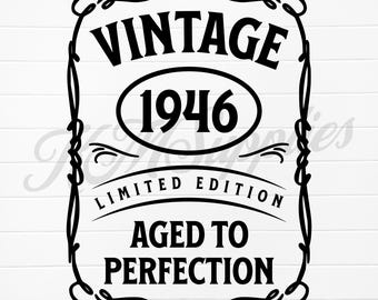 1946 svg, 1946 png, 1946 clipart, 1946 clip art, est 1946 svg, est 1946 png, nato nel 1946 png, nato nel 1946 svg, regalo di compleanno 1946, 1946