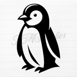 cute penguin png svg, penguin silhouette svg, penguin png, penguin digital download, simple penguin svg, penguin vector, penguin clipart png