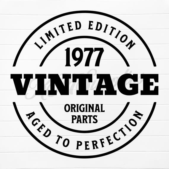 1977 Svg, 1977 Png, 1977 Clipart, 1977 Clip Art, Est 1977 Svg, Est