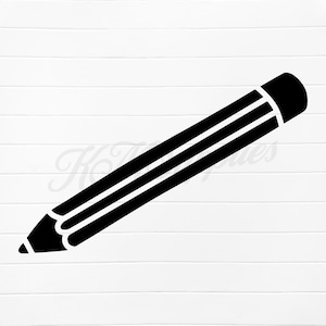 pencil silhouette, school pencil png, school pencil clipart, pencil svg file, pencil clipart, pencil vector, pencil digital file, pencil svg