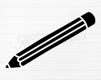 pencil silhouette, school pencil png, school pencil clipart, pencil svg file, pencil clipart, pencil vector, pencil digital file, pencil svg