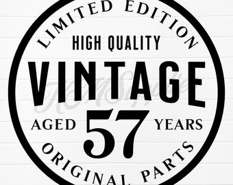 57th birthday svg, 57th birthday png, 57th birthday, 57th bday, 57 birthday svg, 57 birthday png, 57 bday, 57th birthday digital download