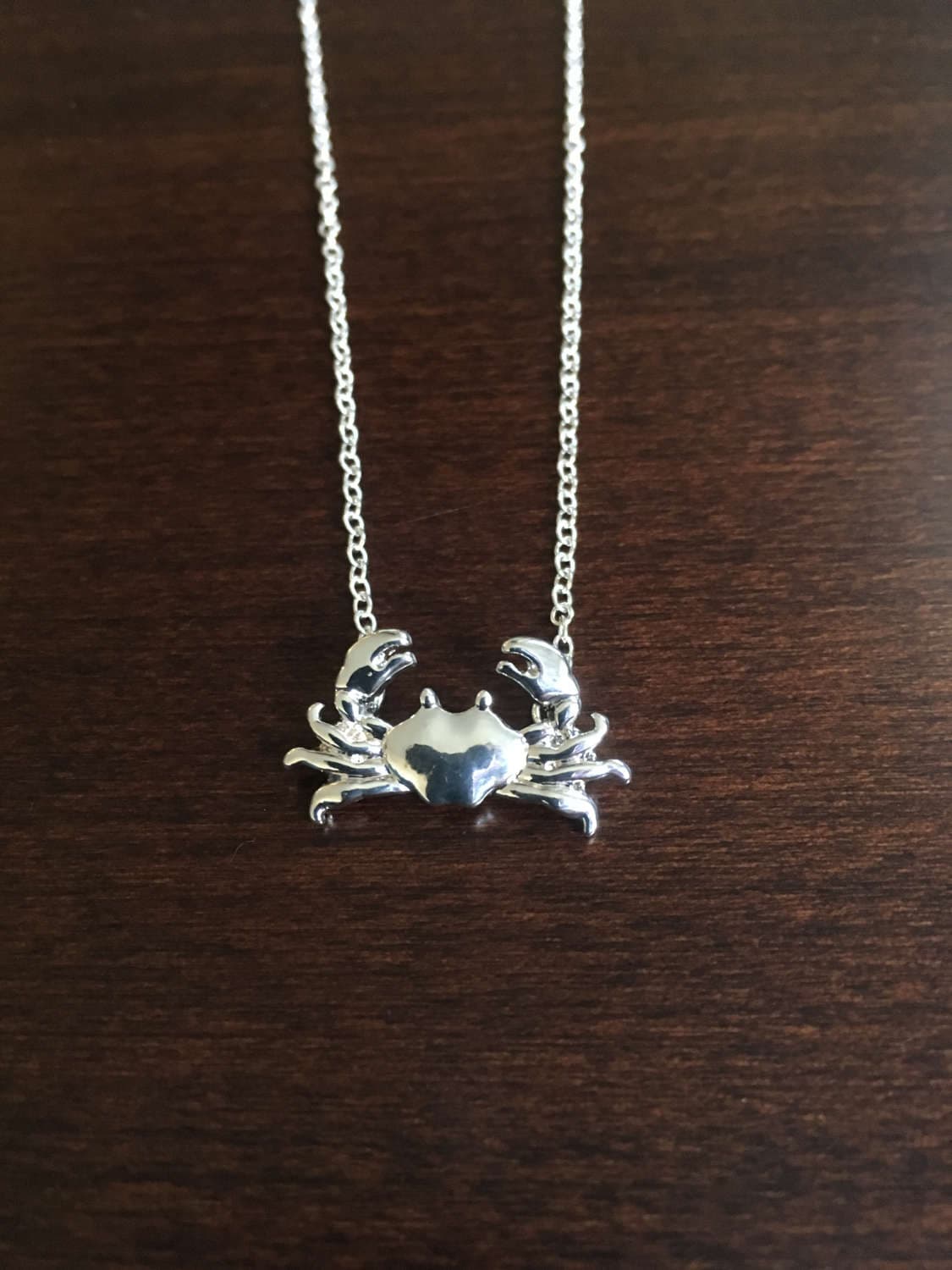 Crab hermit crab maryland crab blue crab crab necklace Etsy