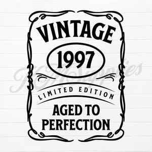 1997 svg, 1997 png, 1997 clipart, 1997 clip art, est 1997 svg, est 1997 png, born in 1997 png, born in 1997 svg, 1997 birthday gift, 1997