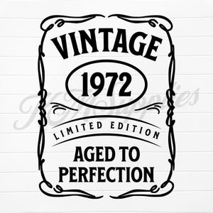1972 svg, 1972 png, 1972 clipart, 1972 clip art, est 1972 svg, est 1972 png, born in 1972 png, born in 1972 svg, 1972 birthday gift, 1972
