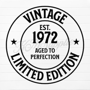 1972 svg, 1972 png, 1972 clipart, 1972 clip art, est 1972 svg, est 1972 png, born in 1972 png, born in 1972 svg, 1972 birthday gift, 1972