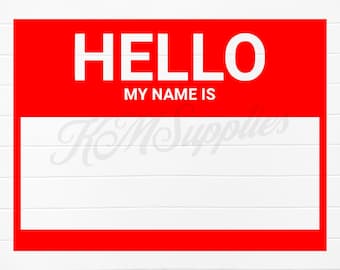 hello my name is svg, hello my name is png, hello my name is png download, my name is svg, name tag svg file, name tag digital file, nametag