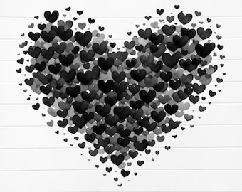 zwart hart png, hartsublimatieontwerpen, clipartharten, png-hartenafbeelding, hartsublimatiedownload, digitale download hart, harten png