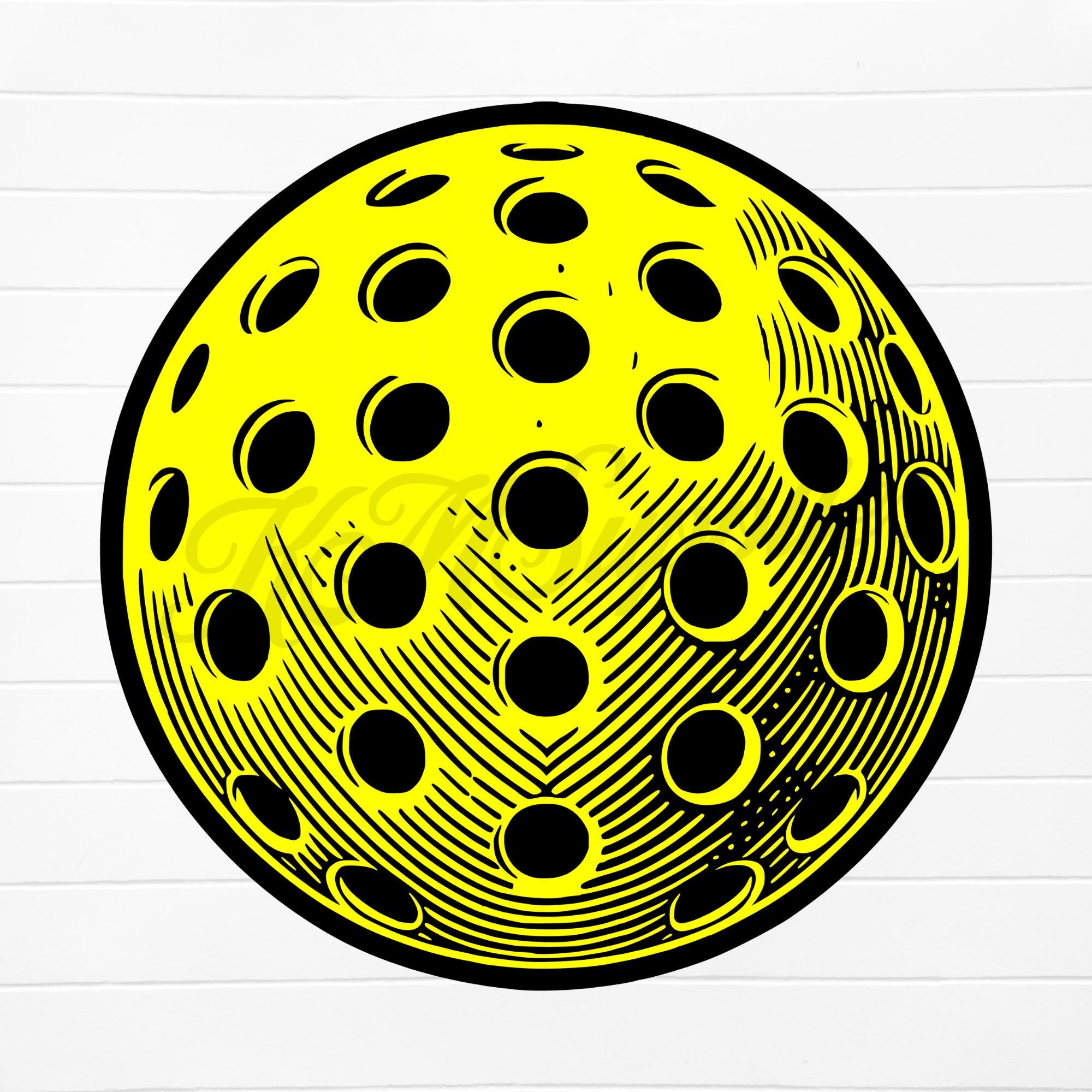 Pickleball Ball Digital File, Pickleball Png, Pickleball Svg ...