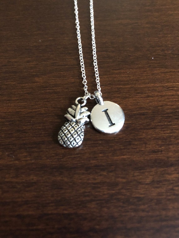 Etsy pineapple shop necklace