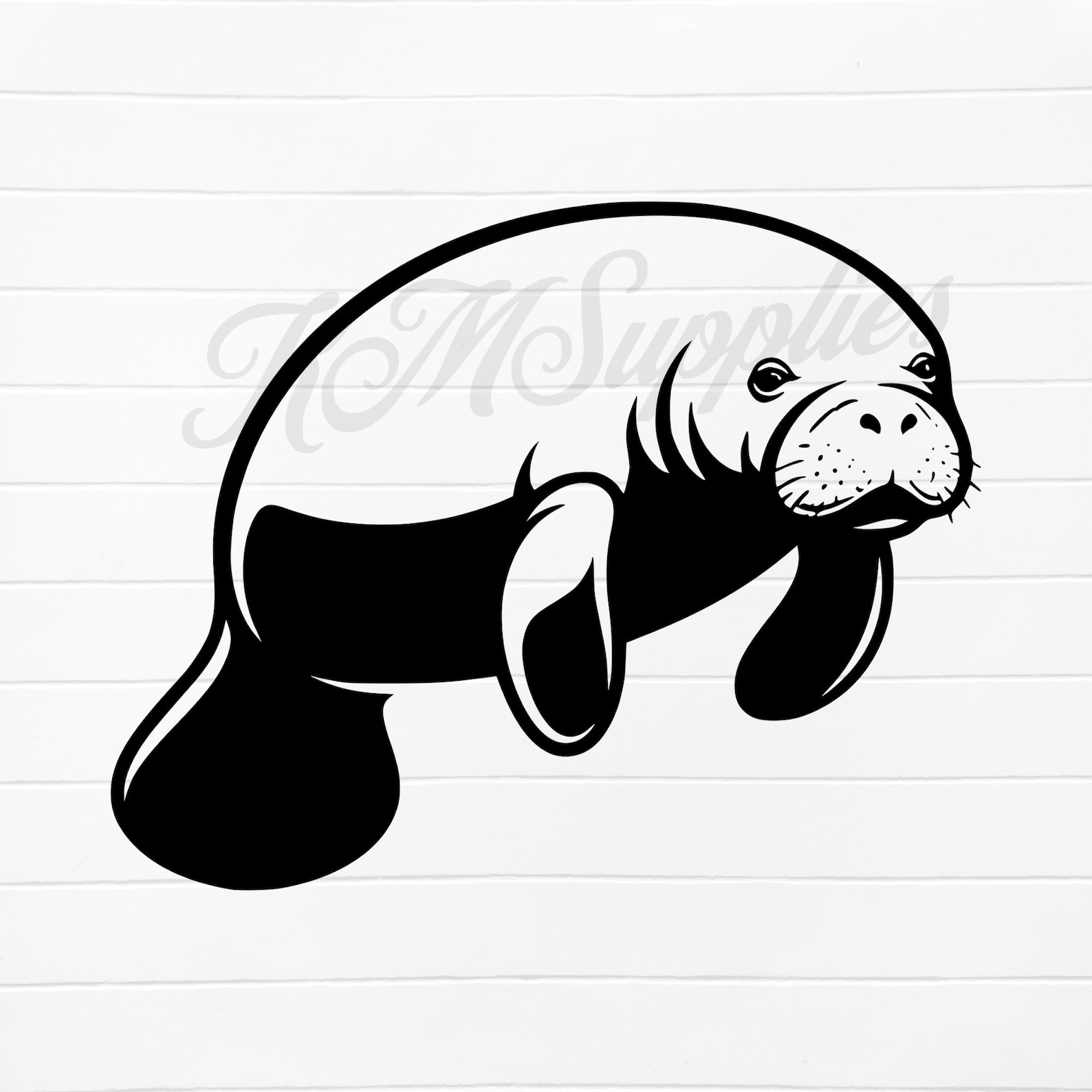 Manatee Vector File Manatee Png, Manatee Svg File, Manatee Clip Art, Manatee Digital ...