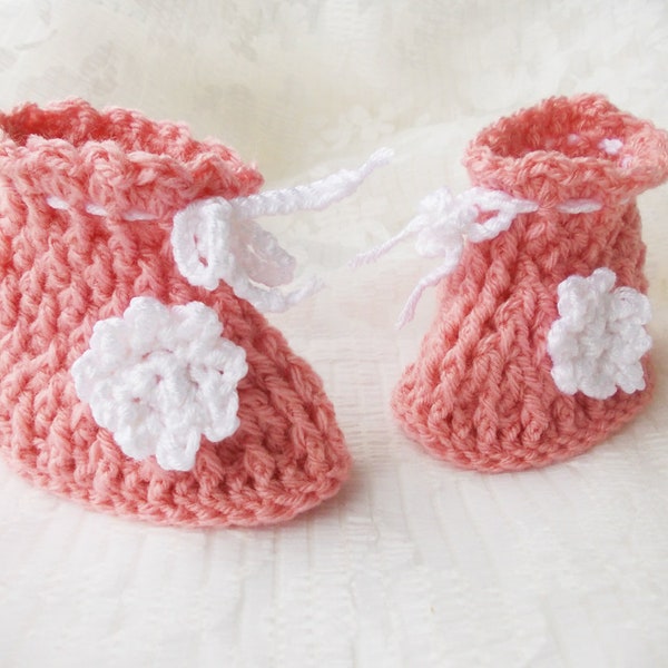 Crochet pattern (ONLY GERMAN) Boots, baby shoes, "sweet dreams", simple instructions, quickly crocheted, great pattern, children's shoes