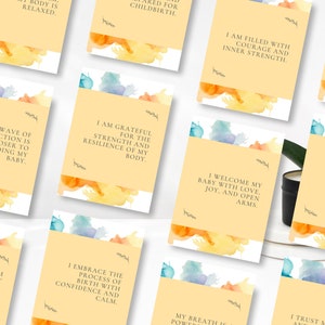 Affirmations de grossesse et de naissance, mantras pour l'hypnose, affirmations numériques pour l'accouchement, affirmations positives à la naissance naturelles