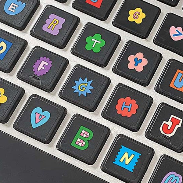 Keyboard Stickers for Laptop - Etsy