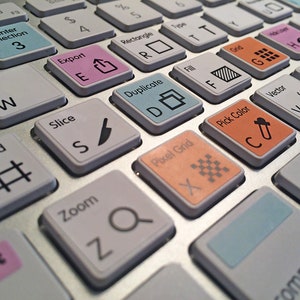 Figma Keyboard Stickers with App Shortcuts — Gift for UX UI Designers image 4