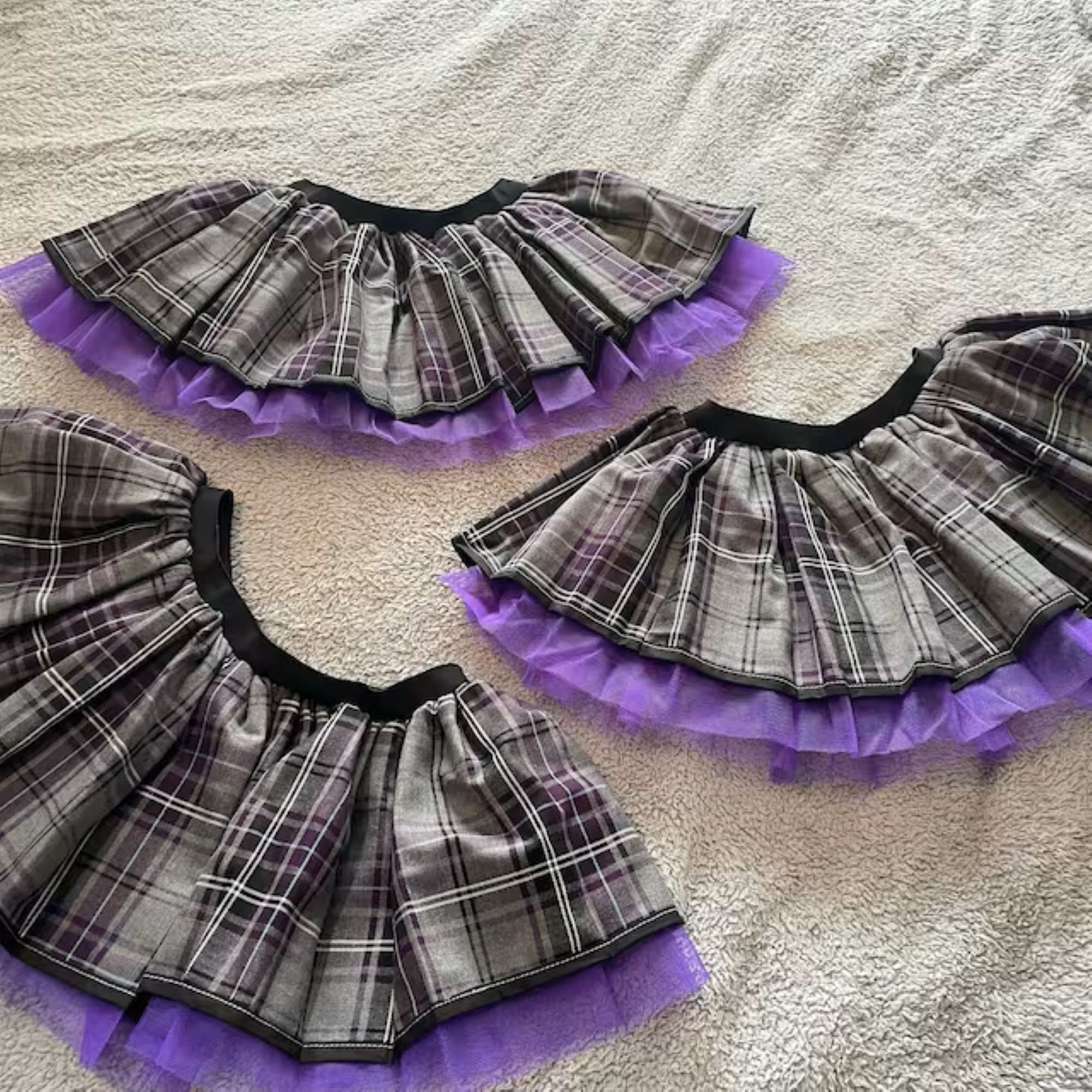 Pink Tartan Kilt Tutu Blue Black Purple Walk Tutu Kilt Mini - Etsy Singapore