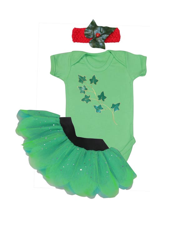 Super Hero Poison Ivy Costume Baby Toddler Fancy Dress Party Etsy Super Hero Poison Ivy Costume Baby Toddler Fancy Dress Party Etsy