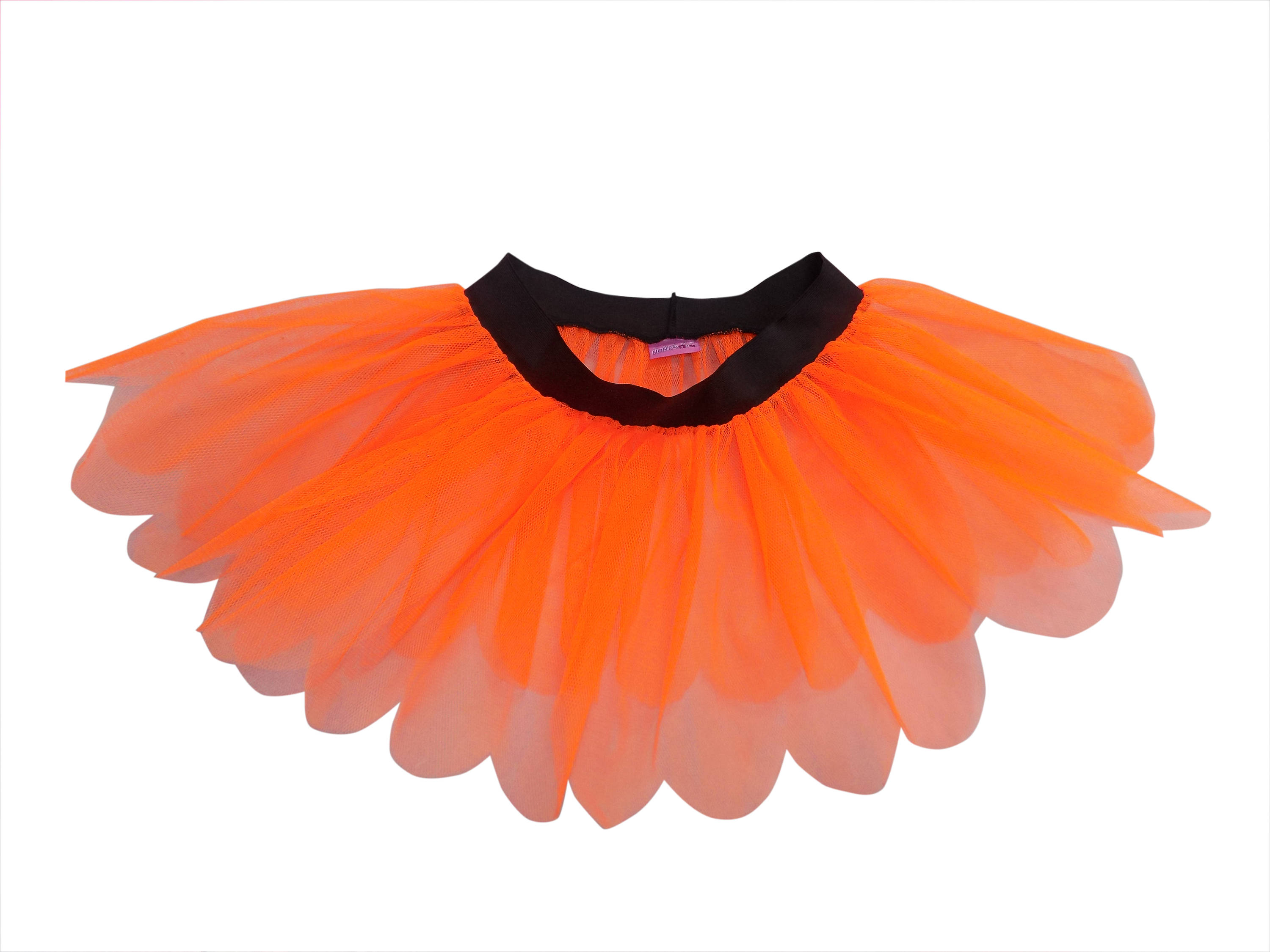 Neon Tutu Skirt 4 Layer Petal Style 80s 