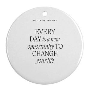 Keramisch ornament om iemand te laten weten dat je aan ze denkt, hoop dat je weet dat je moedig bent Aanmoedigingscadeau You Can Do This motiverend