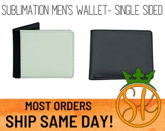 Sublimation Men's Wallet | One sided | Money Clip | White Blanks | Sublimation Accessories | Personalized Gifts