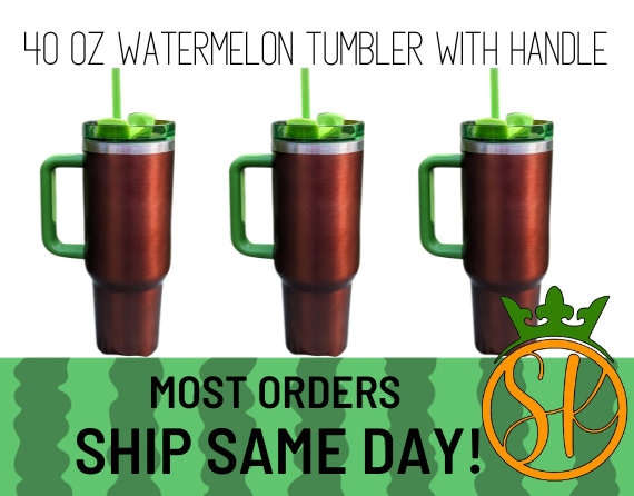 Stanley Lainey Wilson Watermelon Moonshine Tumbler