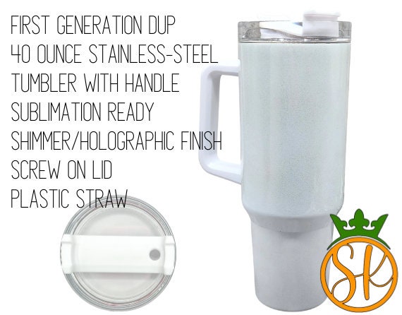 40 Ounce Stainless-steel Tumbler With Handle Sublimation Blanks