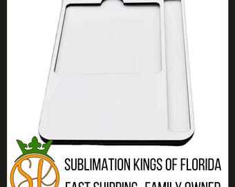 Sublimation 2 pack Notepad &  Pen Holder, sublimation pen included | MDF Board | Sublimation Blanks | White