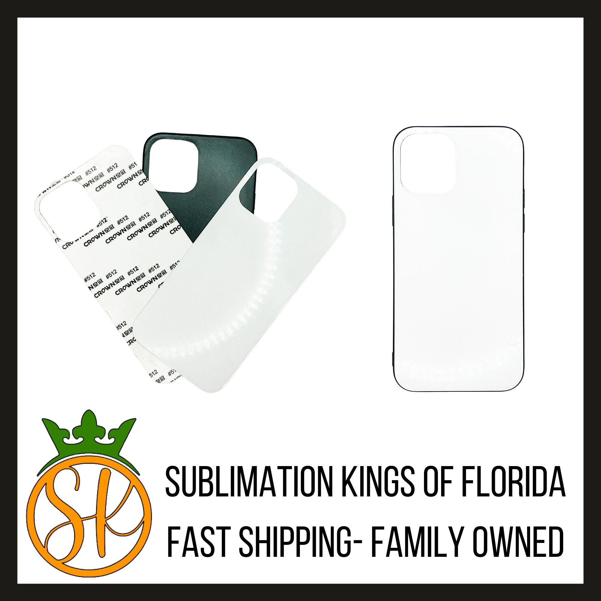 Sublimation Blanks Phone Cases iPhone 12, 13, 14 and 15 up - Main Image