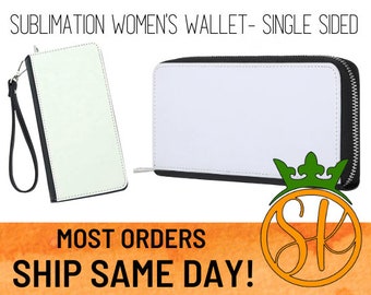 Sublimation Women's Wallet | One sided | Money Clip | White Blanks | Sublimation Accessories | Personalized Gifts