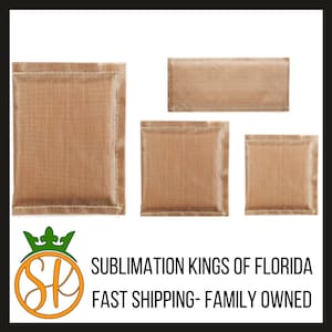 Four Pack | Heat Press Pillows | Accessories | Heat Resistant | 1/2 inch | High Density Pressing Pillow