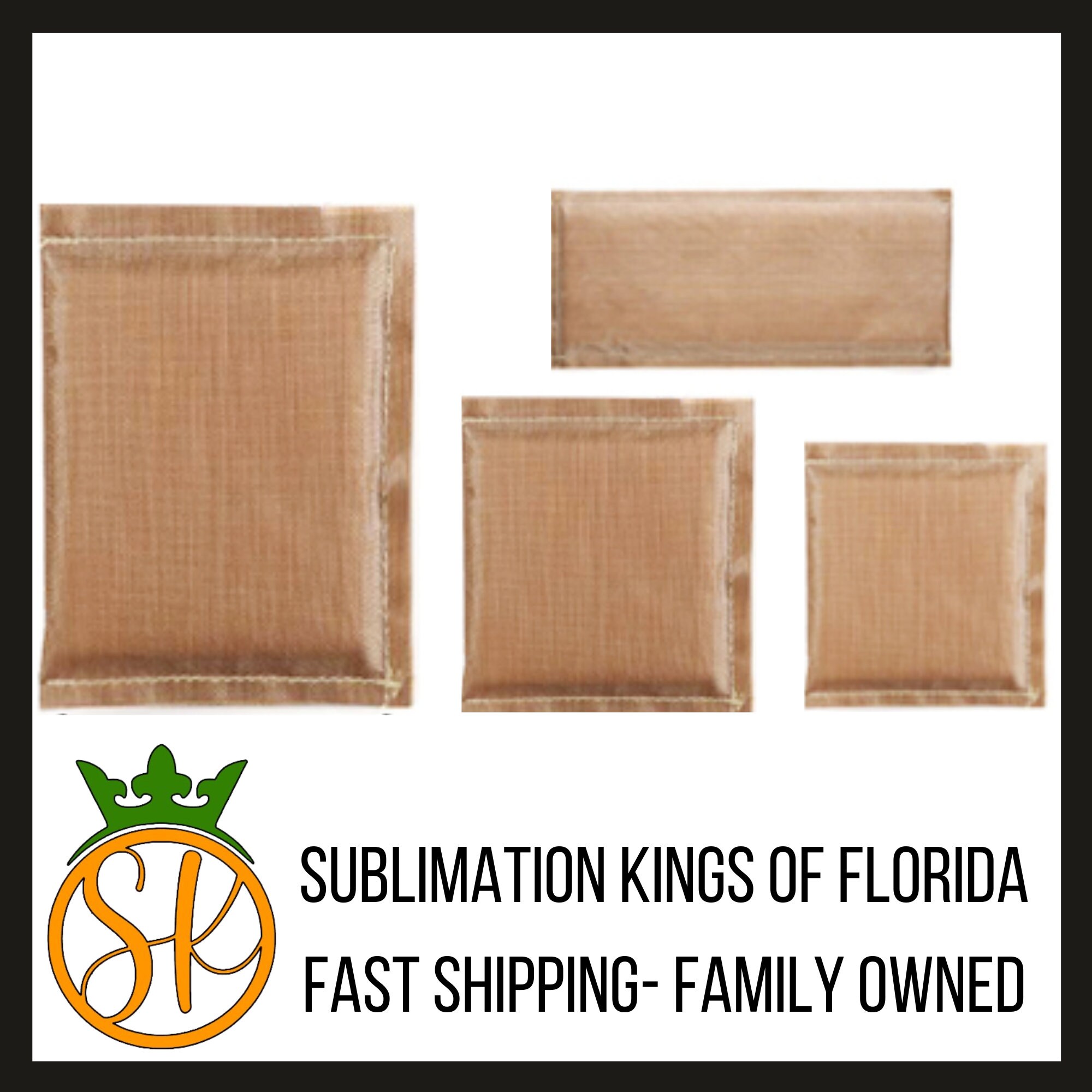 Four Pack | Heat Press Pillows | Accessories | Heat Resistant | 1/2 inch | High Density Pressing Pillow