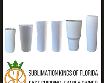 12, 15, 20 and 30oz Stainless-Steel Tumbler - Sublimation