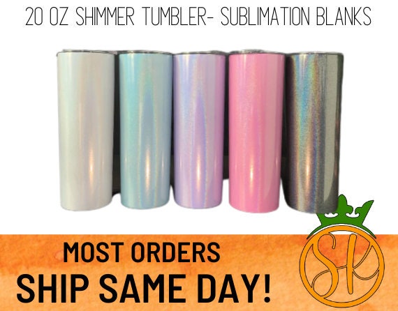 20oz Shimmer Sublimation Stanley Tumbler with Handle