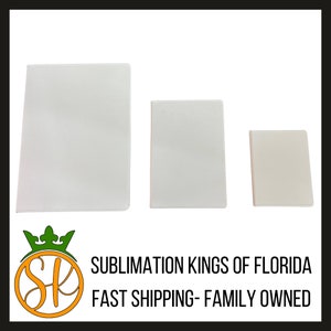 Sublimation Faux Leather Binded Notebook | Double sided | Journal | White Blanks | Sublimation Accessories | Personalized Gifts